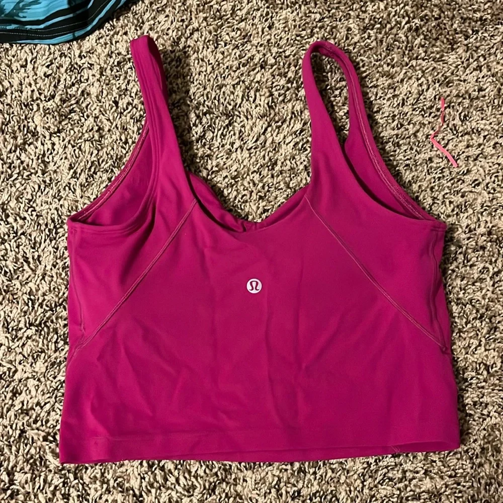 Lululemon Align Tank in Ripened Raspberry 💕 - Picture 2 of 3